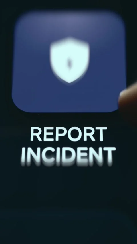Mobile Digital Security Service Menu Mobile Cybersecurity App Stock Footage 340127824