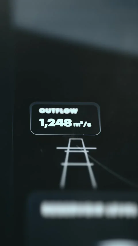 Mobile Digital Speed Measurement Mobile Industrial Control Stock Footage 339608442