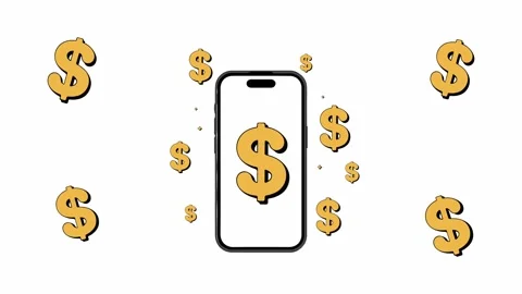 Mobile Earnings and Digital Wealth 스톡 동영상 334922364