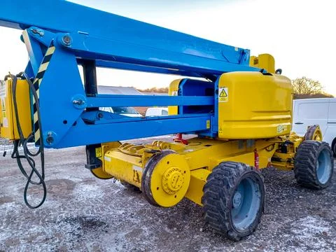 Mobile Elevated Working Platform (MEWP) Stock Photos