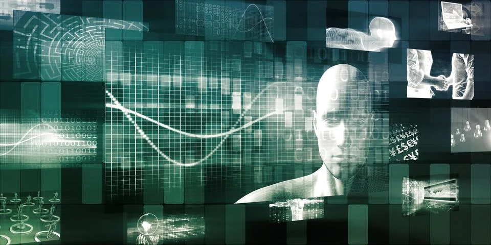 Mobile Enterprise Illustrazione stock