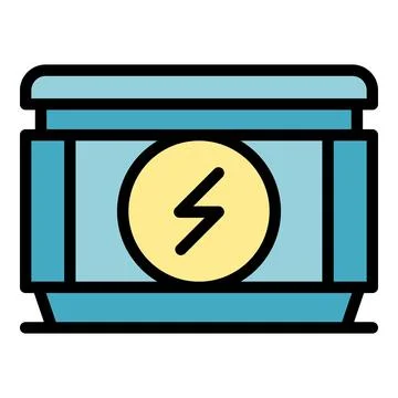 Mobile equipment icon vector flat 스톡 일러스트