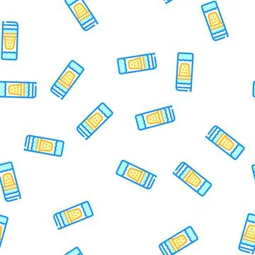 Mobile filter vector seamless pattern flat Stockillustratie