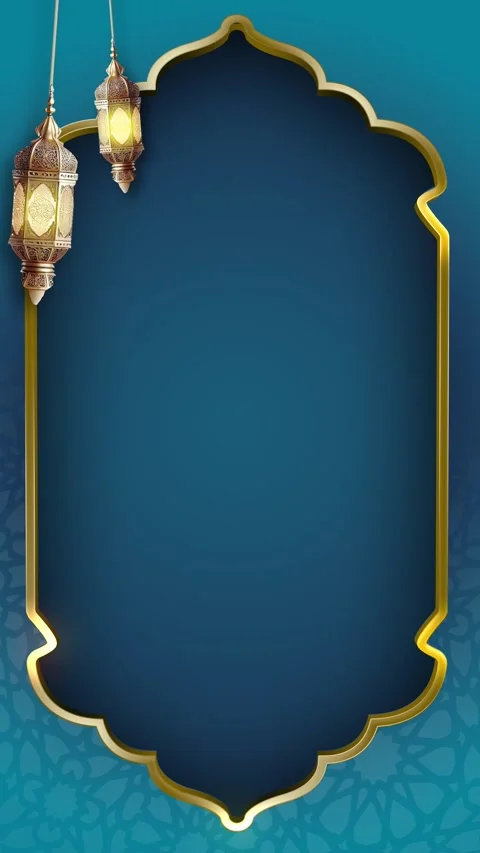 A mobile-friendly animated Ramadan or Eid background in portrait orientation 動画素材 298897570