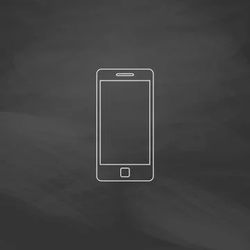 Mobile gadget computer symbol Stock Illustration