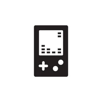 Mobile game device Illustrazione stock