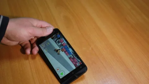 Mobile gaming Stock Footage 131231070