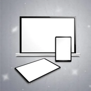 Mobile global technology 3d illustration Stock Illustration