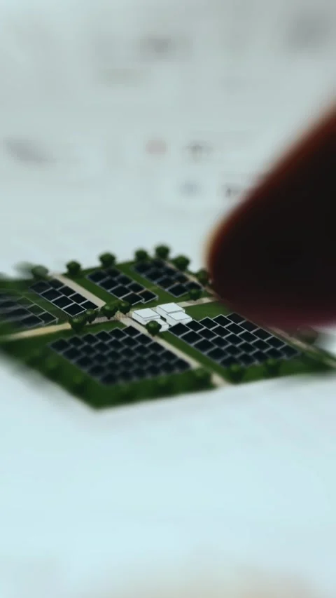 Mobile Grid Connection Map Stock Footage 339565550