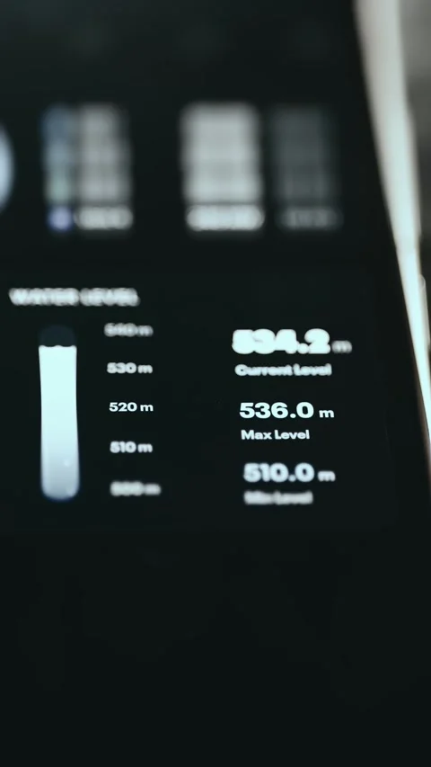 Mobile Hardware Performance Analysis Mobile Industrial Control Stock Footage 339608036