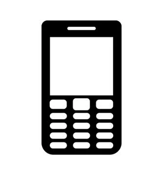 Mobile icon design vector Stock Illustration