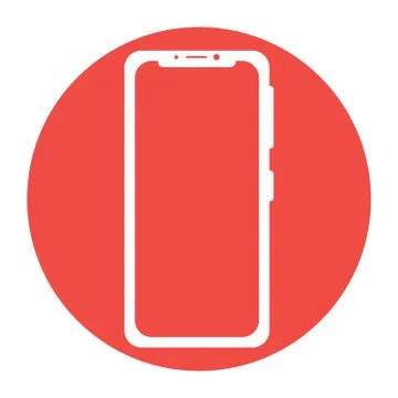 Mobile icon design vector illustration Stock Illustration