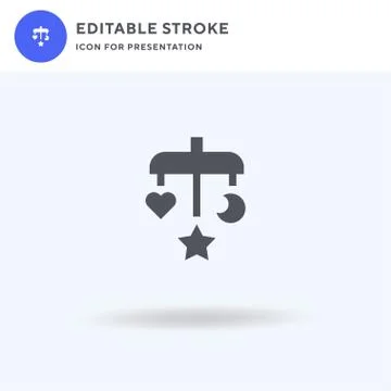 Mobile icon vector, filled flat sign, solid pictogram isolated on white, logo 스톡 일러스트