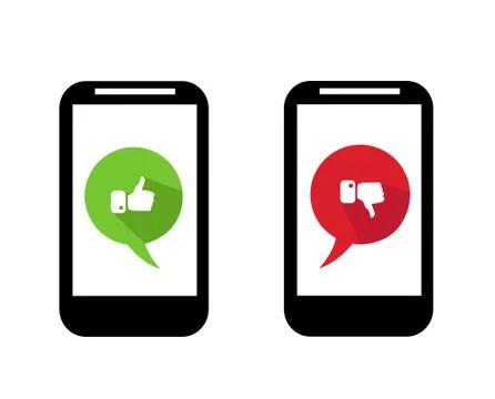 Mobile icon vector Stock Illustration