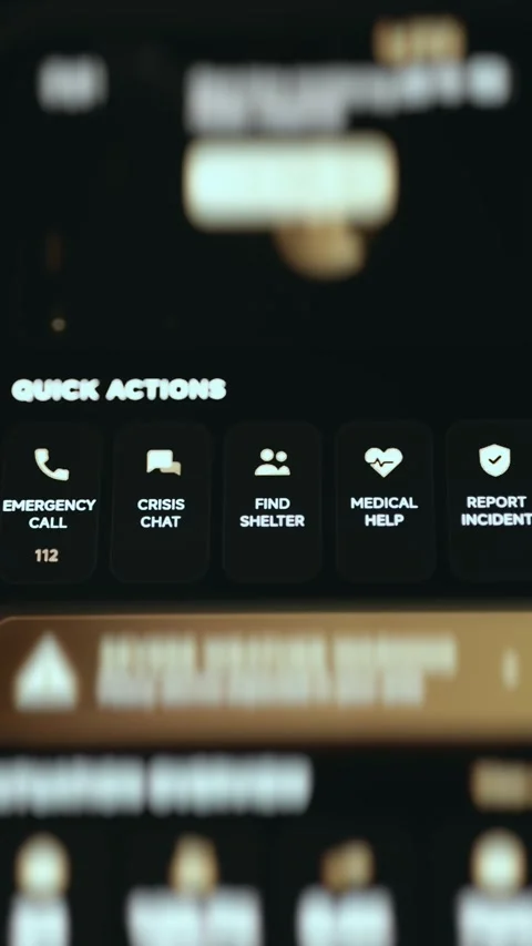 Mobile Identity Management Control Panel Mobile Cybersecurity App Stock Footage 340127779