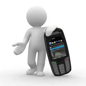 Mobile Stock Illustration