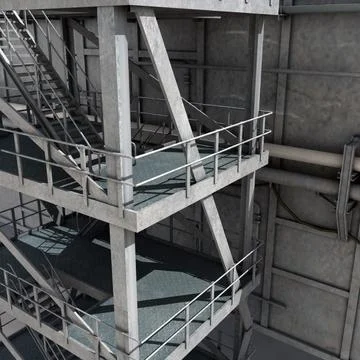 Mobile Launch Platform V2 3D Model