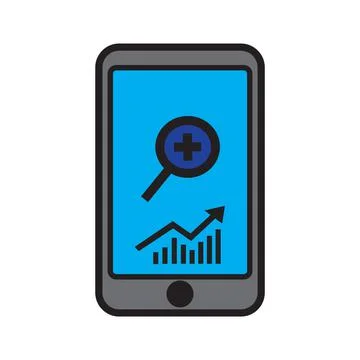 Mobile marketing, e-commerce, internet advertising and promotion. 스톡 일러스트