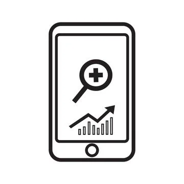Mobile marketing, e-commerce, internet advertising and promotion. Illustrazione stock