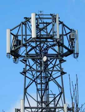 Mobile Mast Stock Photos