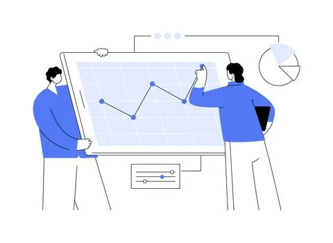 Mobile media optimization abstract concept vector illustration. Stock Illustration