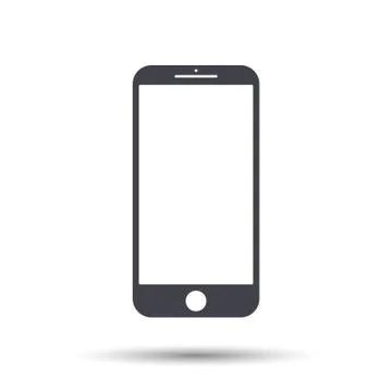 Mobile mockup icon. Mobile vector icon, Phone icon illustration, Mobile icon eps Stock Illustration