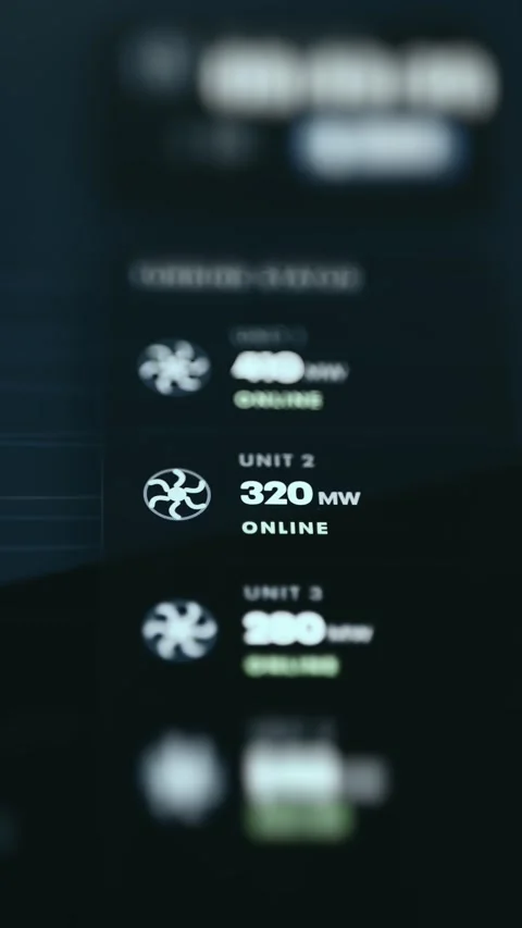 Mobile Navigation Direction Indicator Mobile Industrial Control Stock Footage 339608413