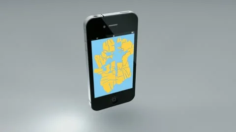 Mobile Navigation Stock Footage 18163516