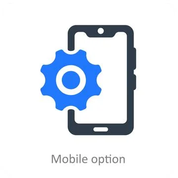 Mobile Option Stock Illustration