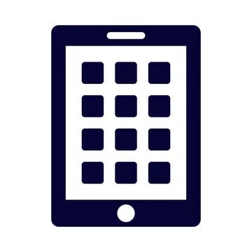 Mobile, pattern, lock, mobile pattern lock icon Illustrazione stock