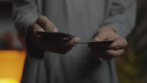 Mobile Payment App  Fintech and Digital Finance Concept Stock Footage 324519955