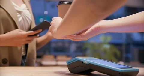 Mobile payment concept Stock Footage 105332375