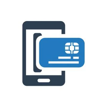 Mobile Payment Icon Stock Illustration