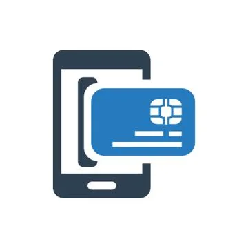 Mobile Payment Icon Stock Illustration