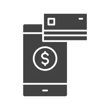 Mobile Payment icon vector image. Stock Illustration