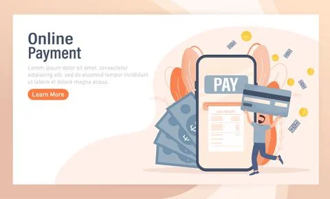 Mobile payment people. Flat isometric vector illustration. Qr code, mobile Stock Illustration