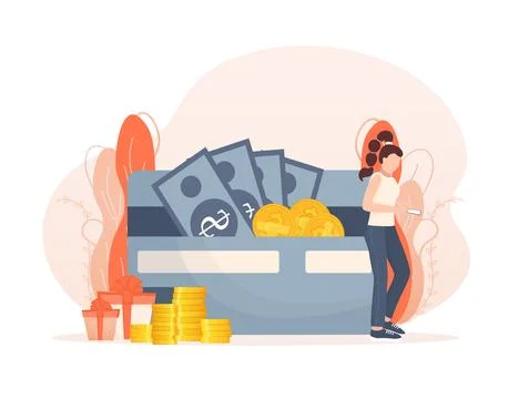 Mobile payment people. Flat isometric vector illustration. Qr code, mobile Illustrazione stock