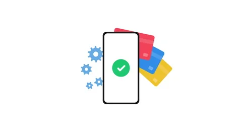 Mobile Payment Process Animation Stock Footage 348226397