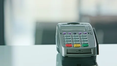 Mobile Payment with a Smartphone Stock Footage 93019164