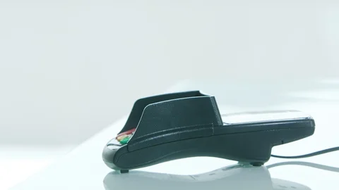 Mobile Payment with a Smartphone Stock Footage 93019561