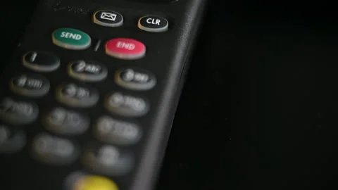 Mobile Phone from the 1990's Stock Footage 232279997