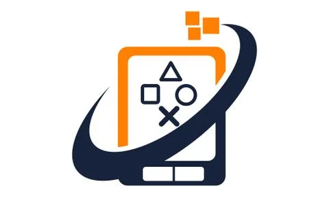 Mobile Phone App Center Illustrazione stock