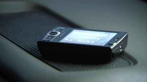 Mobile phone call reminder Stock Footage 253773133