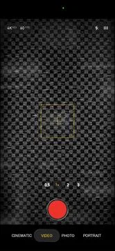 Mobile phone camera rec overlay mockup with cctv noise vintage effect isolated. イラスト素材