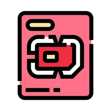 Mobile phone chip card technology service concept Stock-Illustration
