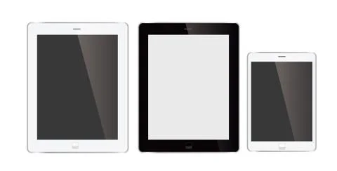 Mobile phone devices Stock Illustration