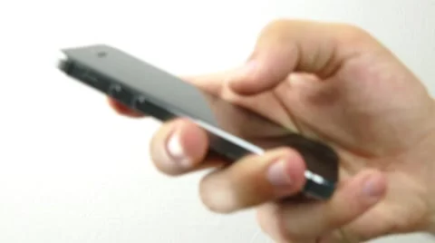 Mobile Phone Dialer Call. Touchscreen. 4k Video Stock Footage 53927911