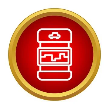 Mobile phone displaying car navigation map route イラスト素材