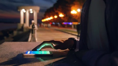 Mobile phone Stock Footage 89997048