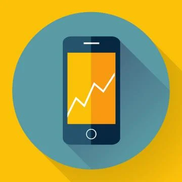 Mobile phone icon Stock-Illustration